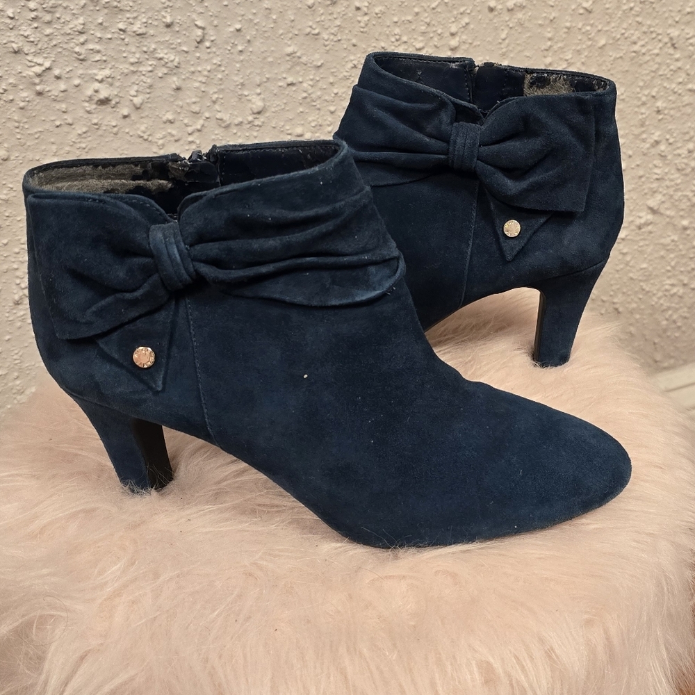 Alex Marie Dark Teal Ankle Booties